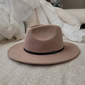 Classic Tan Fedora Hat